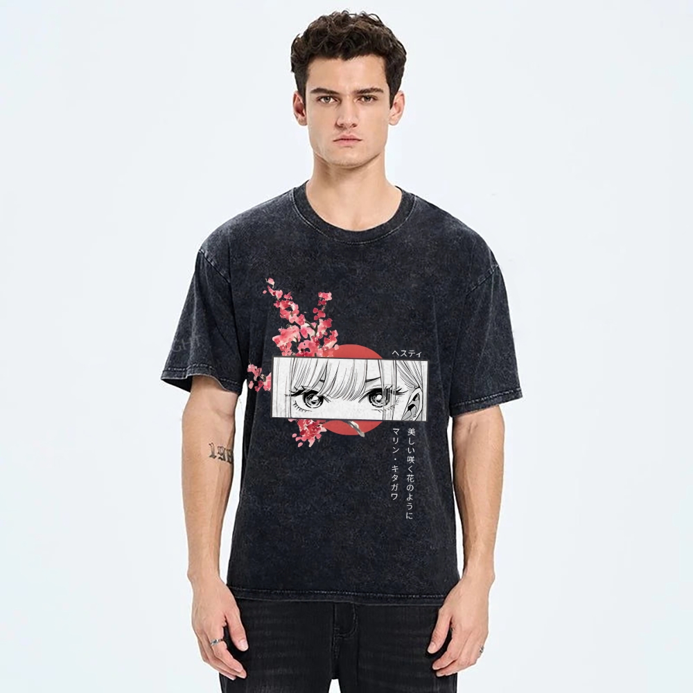  Marin & Flower Washed T-Shirt