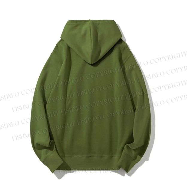 Casual Yule Shall Not Pass Printed Hoodie