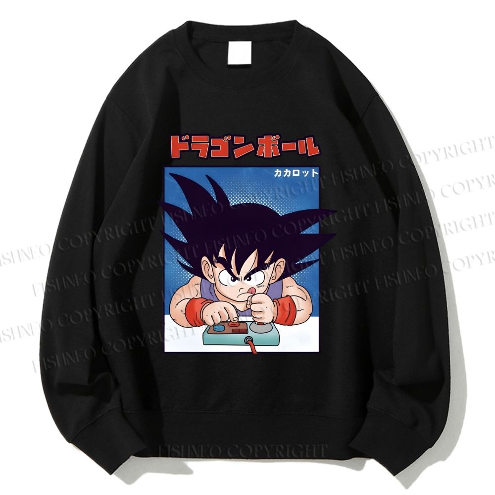 Unisex Son Goku Printed Sweatshirt
