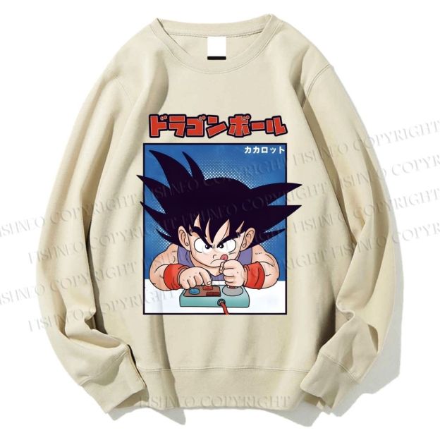 Unisex Son Goku Printed Sweatshirt