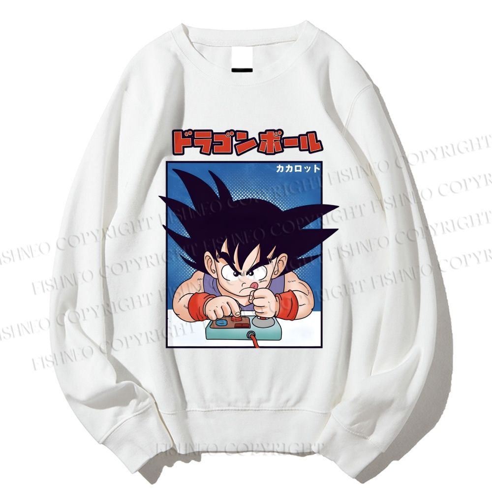 Unisex Son Goku Printed Sweatshirt