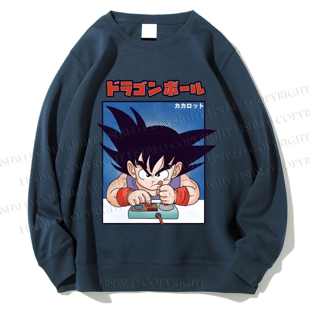 Unisex Son Goku Printed Sweatshirt