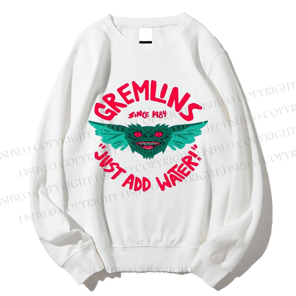 Unisex Gremlins Printed Sweatshirt