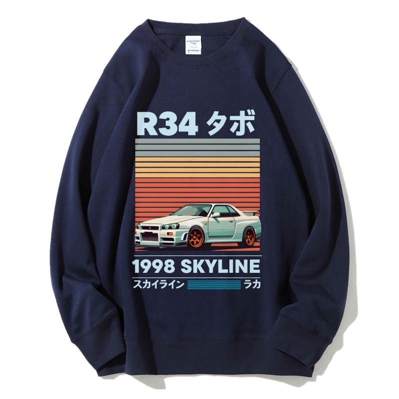 1998 Nissan R34 Skyline Cotton Sweatshirt