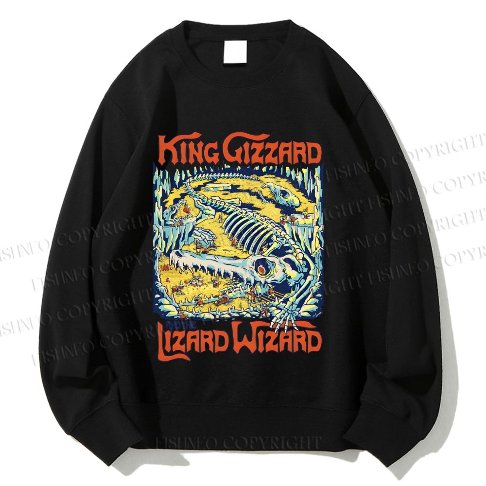 Unisex King Gizzard Printed Sweatshirt