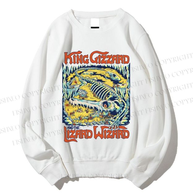 Unisex King Gizzard Printed Sweatshirt