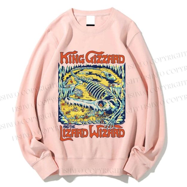 Unisex King Gizzard Printed Sweatshirt