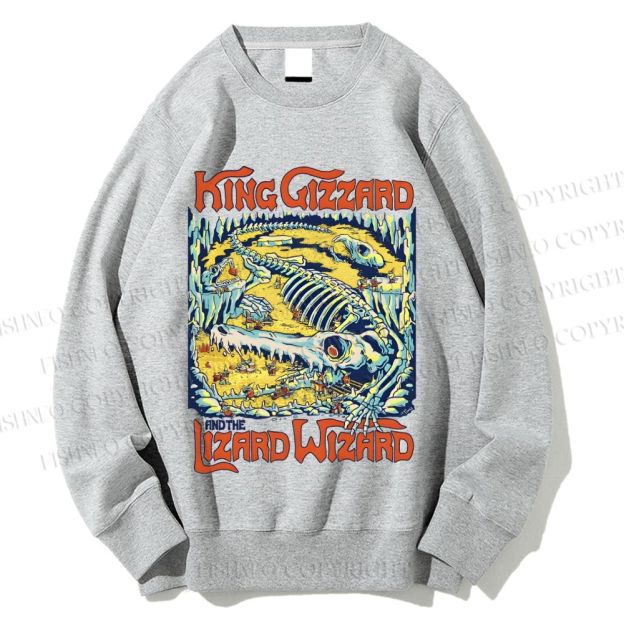 Unisex King Gizzard Printed Sweatshirt