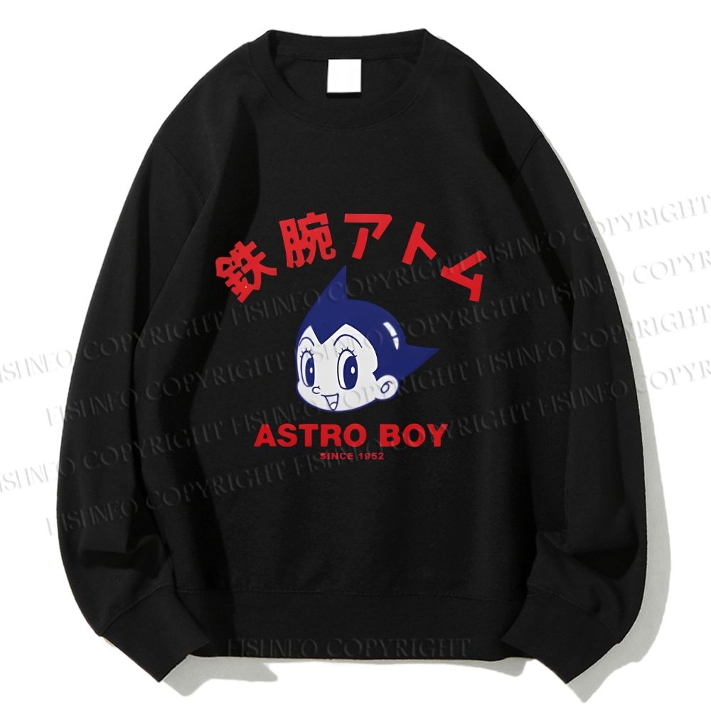 Unisex Astro Boy Printed Sweatshirt
