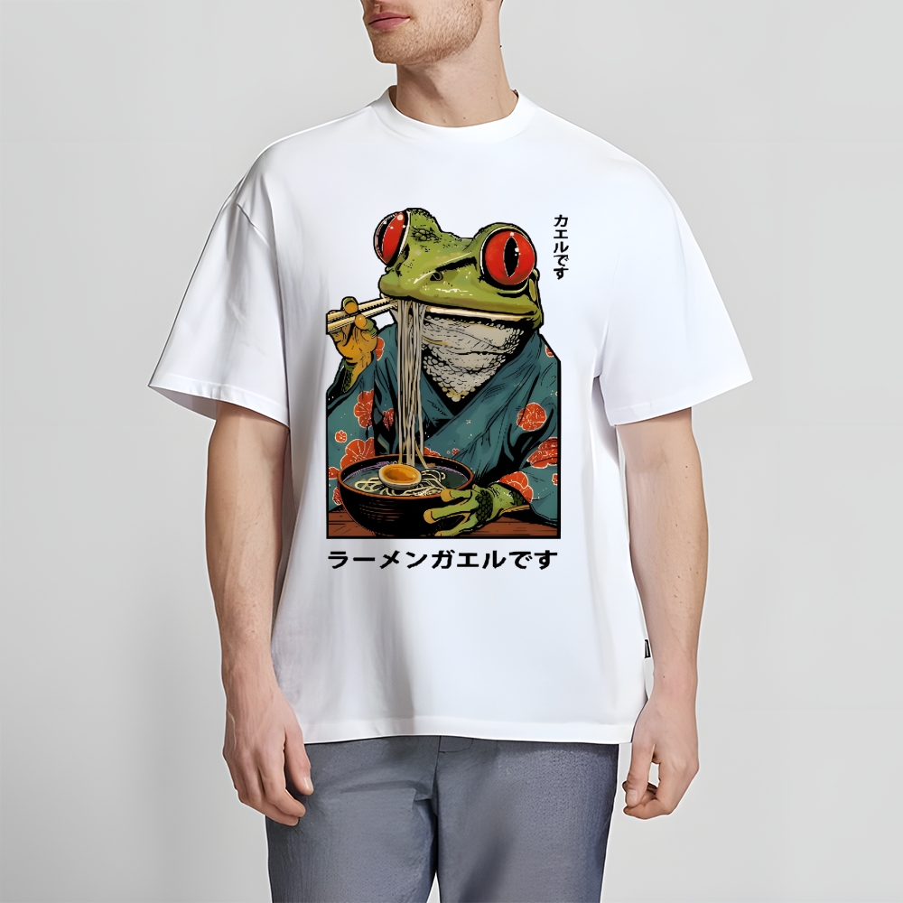 Frog Ramen Japanese Style Classic Tee