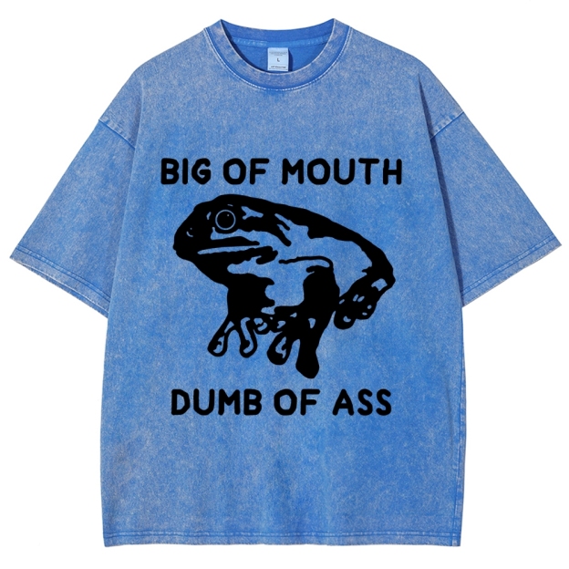 Big-Mouthed Frog Vintage Washed T-shirt