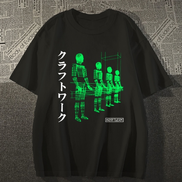 Kraftwerk Band Japanese Style Classic Tee