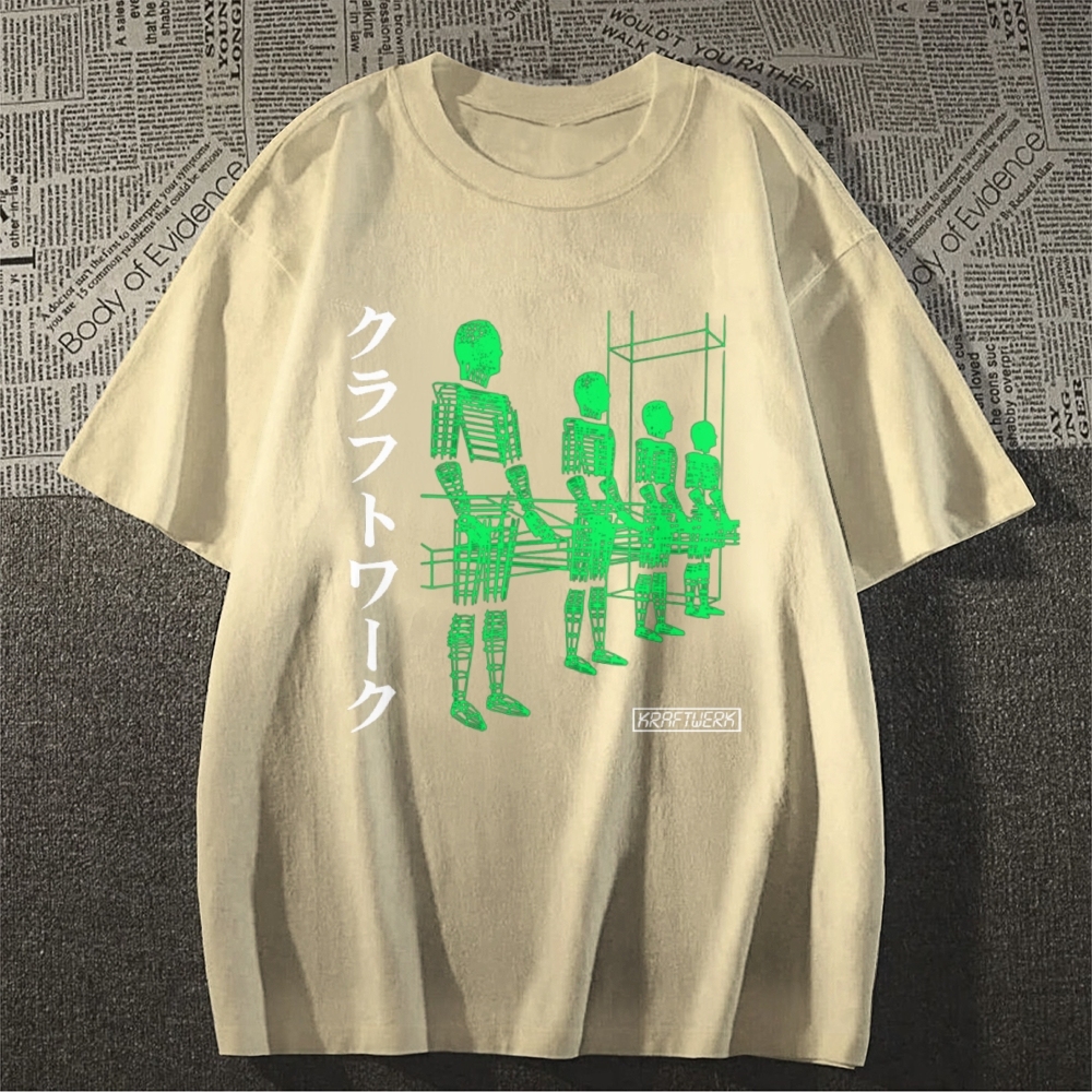 Kraftwerk Band Japanese Style Classic Tee