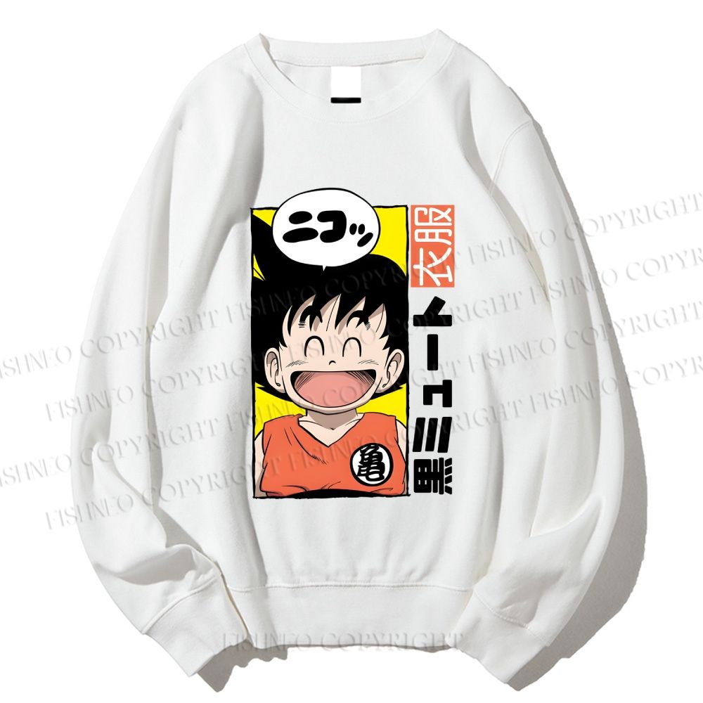 Unisex Son Goku Printed Sweatshirt