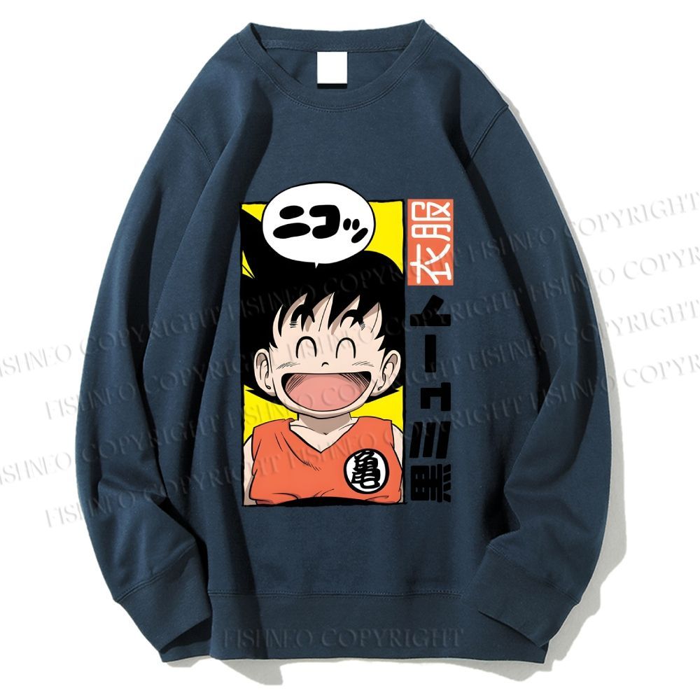 Unisex Son Goku Printed Sweatshirt