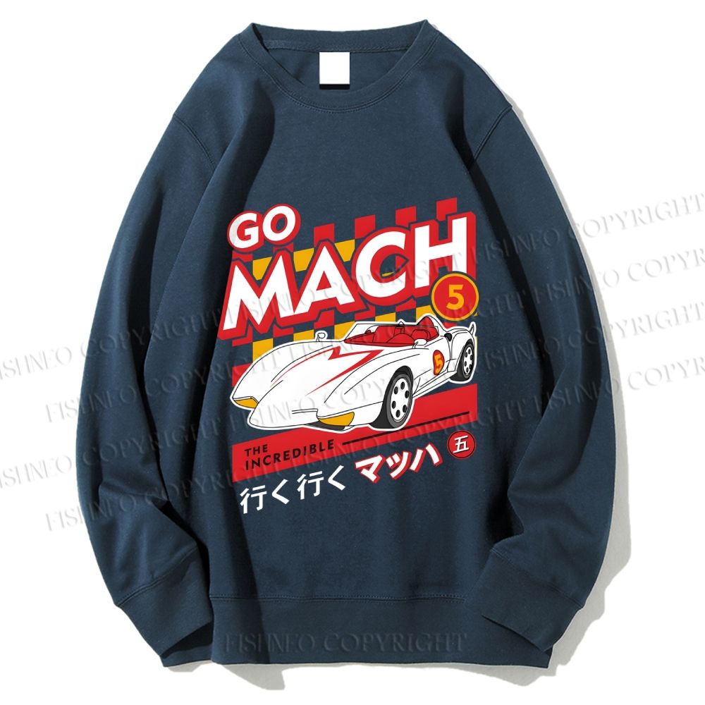 Unisex Speed Racer Printed Sweatshirt