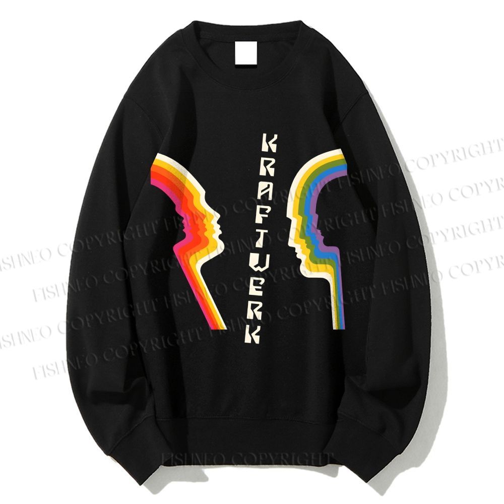 Unisex Kraftwerk The Man-Machine Printed Sweatshirt