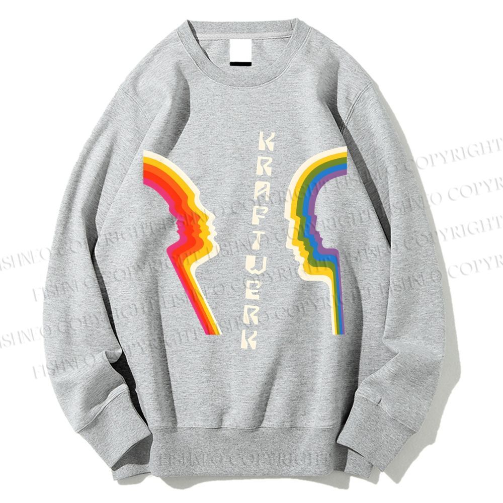 Unisex Kraftwerk The Man-Machine Printed Sweatshirt