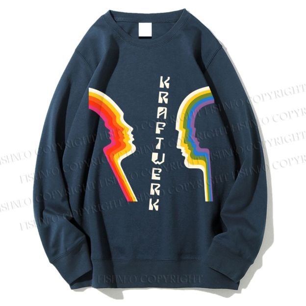 Unisex Kraftwerk The Man-Machine Printed Sweatshirt