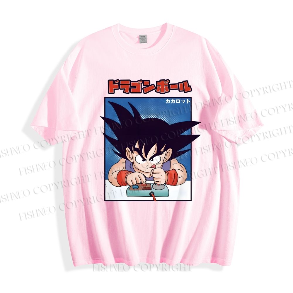 Unisex Classic Cotton Son Goku Printed T-shirt