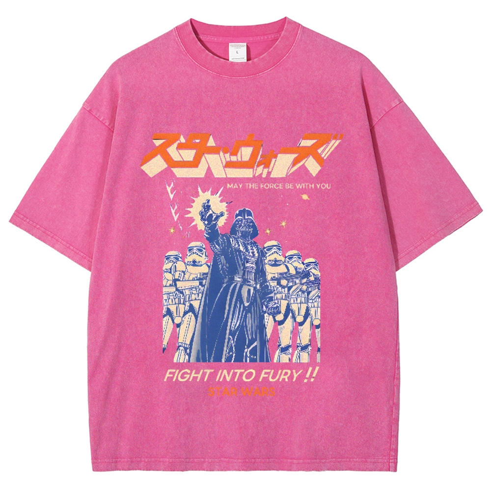 Star Wars Vintage Wash Japanese Design T-Shirt