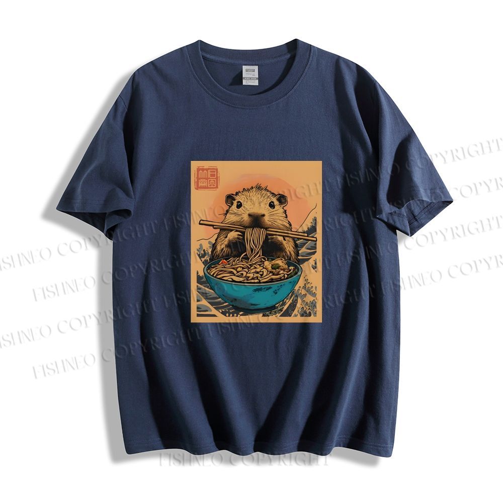 Guinea Pig Ramen Japanese Style Classic Tee