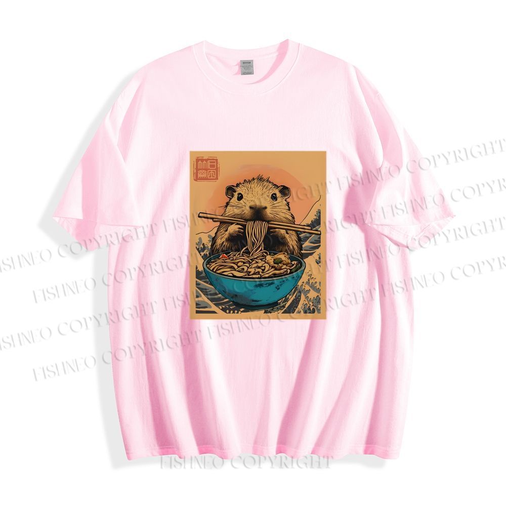Guinea Pig Ramen Japanese Style Classic Tee
