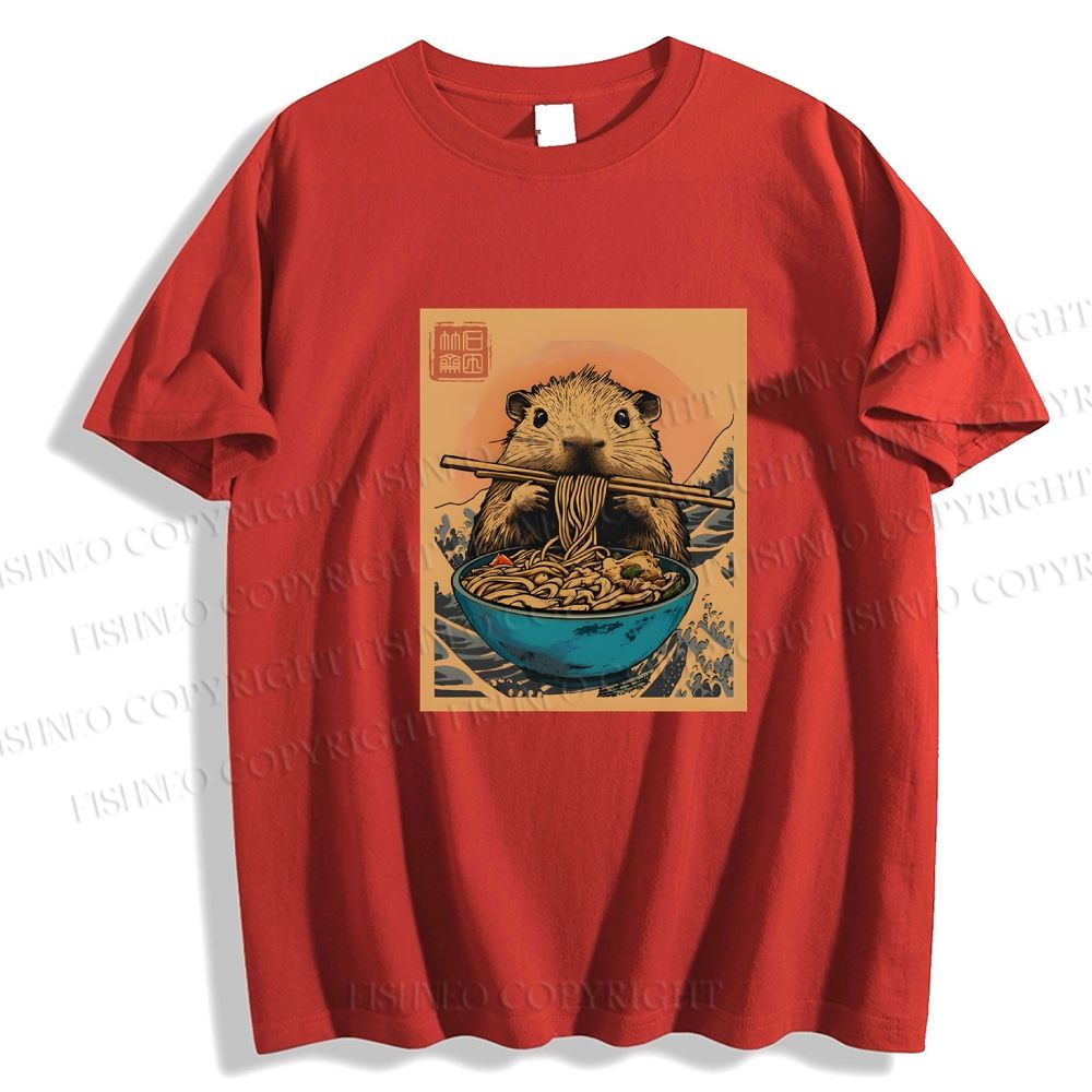 Guinea Pig Ramen Japanese Style Classic Tee