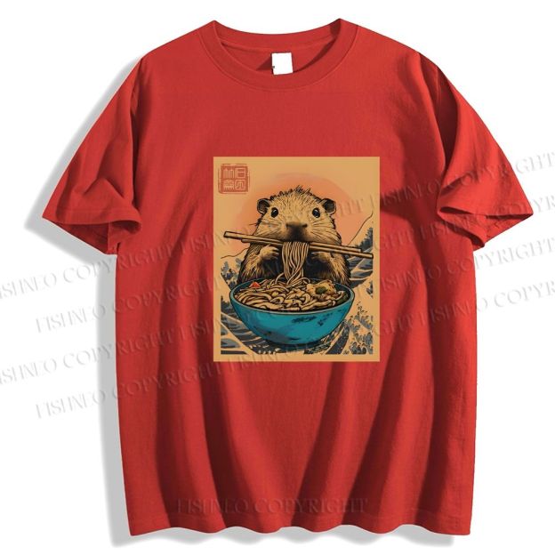Guinea Pig Ramen Japanese Style Classic Tee