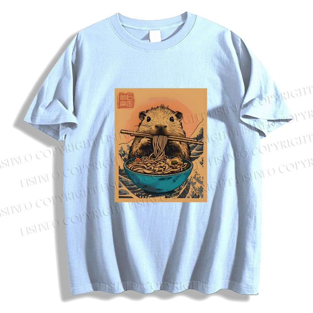 Guinea Pig Ramen Japanese Style Classic Tee