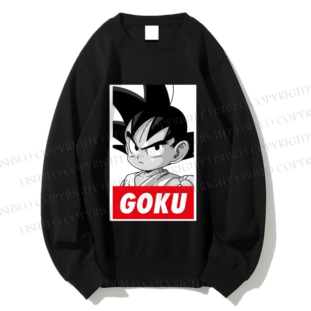 Unisex Goku Printed Sweatshirt