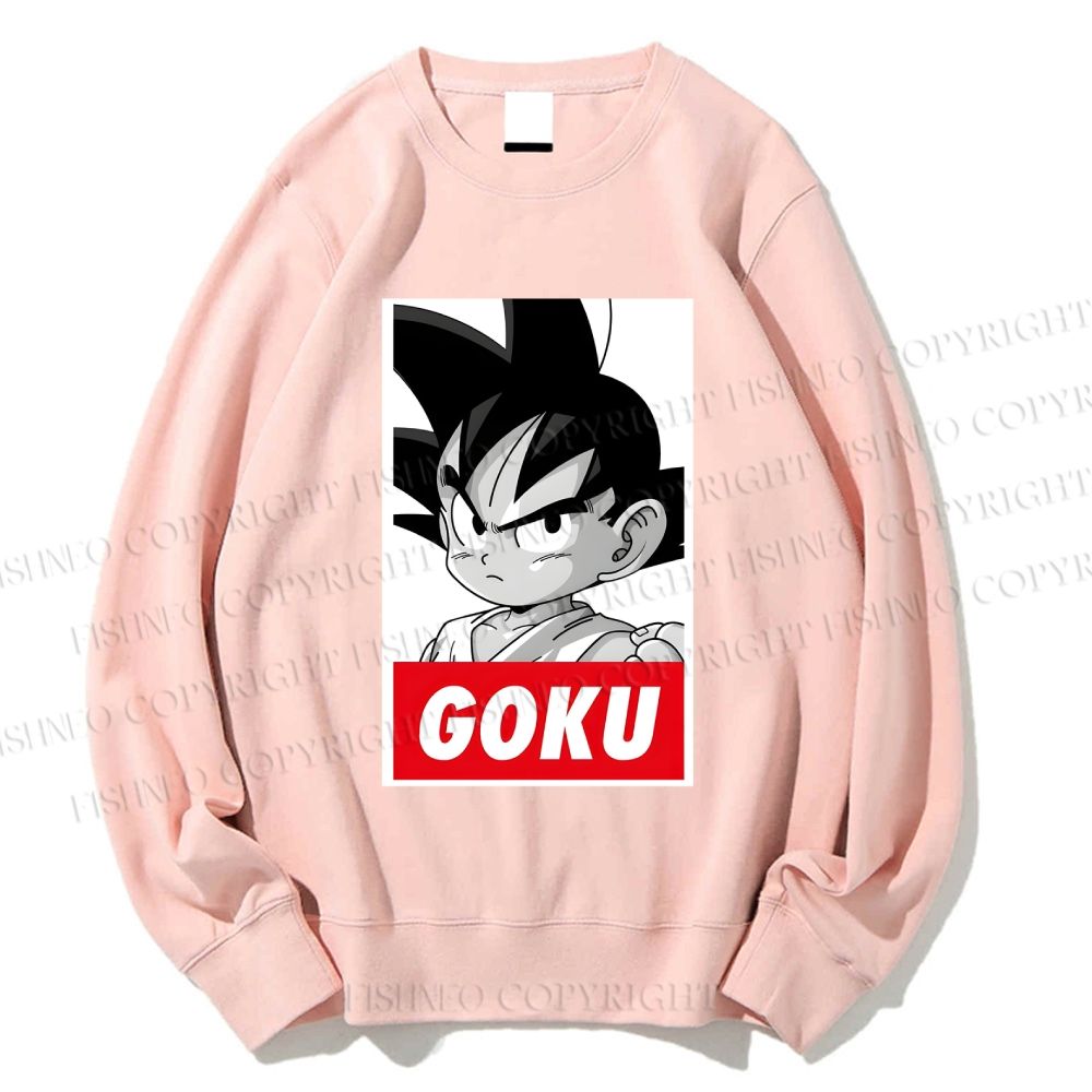 Unisex Goku Printed Sweatshirt