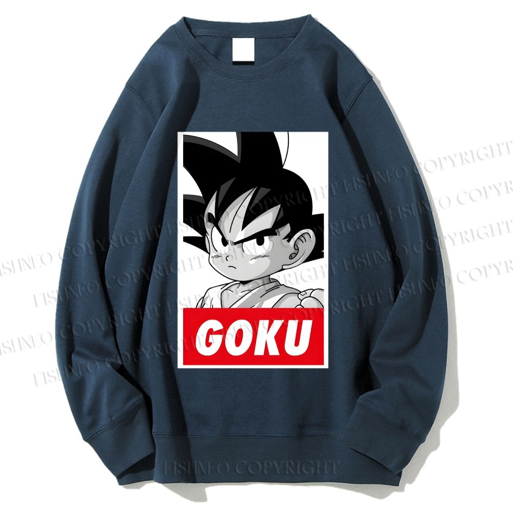 Unisex Goku Printed Sweatshirt