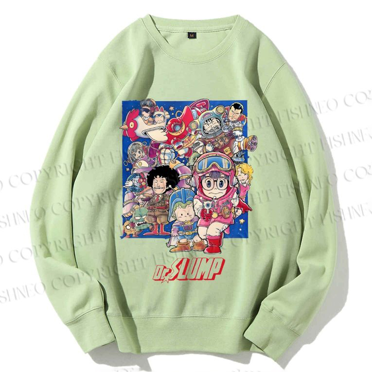 Unisex Japanese Arale Norimaki Anime Printed Sweatshirt