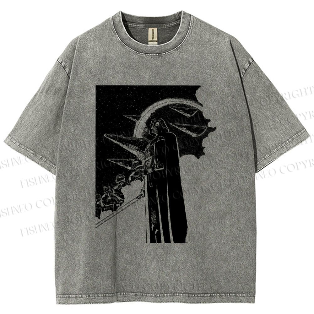 Unisex Star Wars Printed Washed Tee