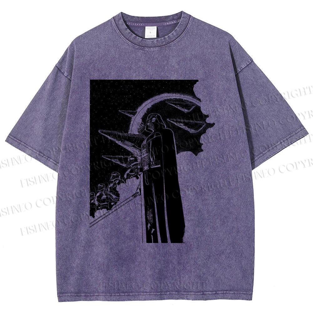 Unisex Star Wars Printed Washed Tee