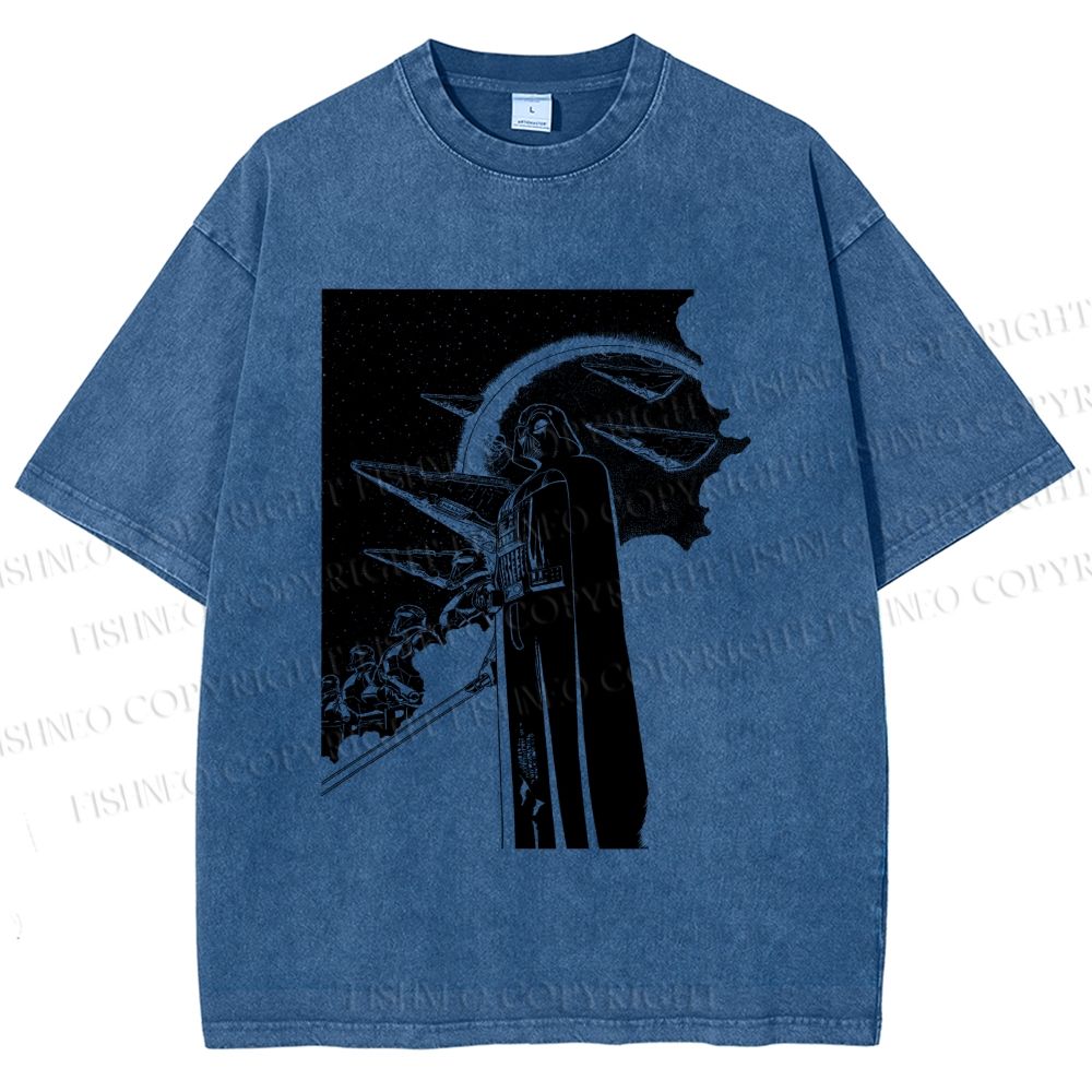 Unisex Star Wars Printed Washed Tee
