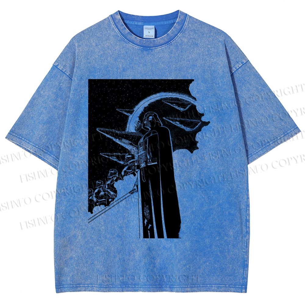 Unisex Star Wars Printed Washed Tee