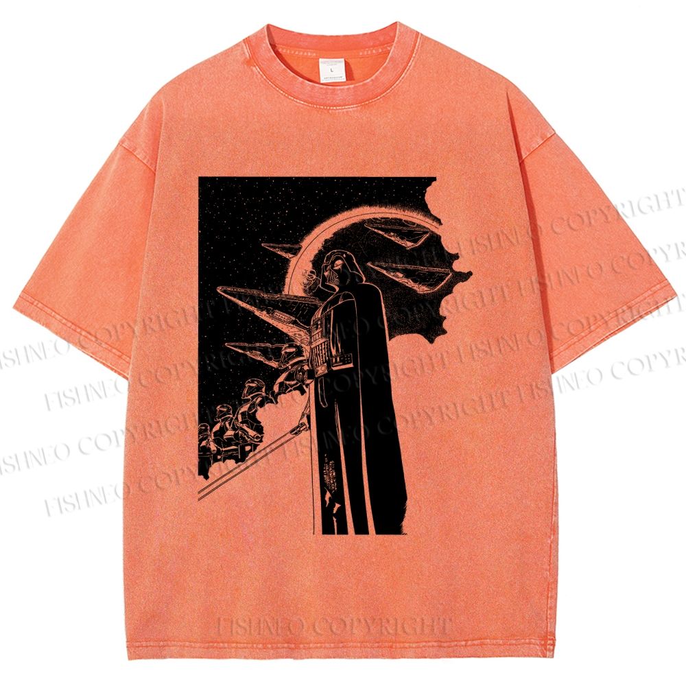 Unisex Star Wars Printed Washed Tee