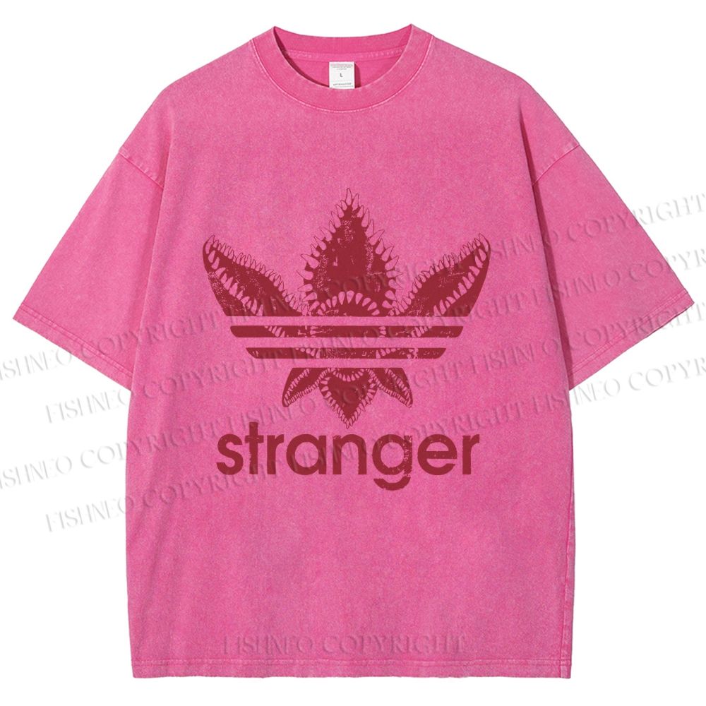 Unisex Stranger Things Printed Washed Tee