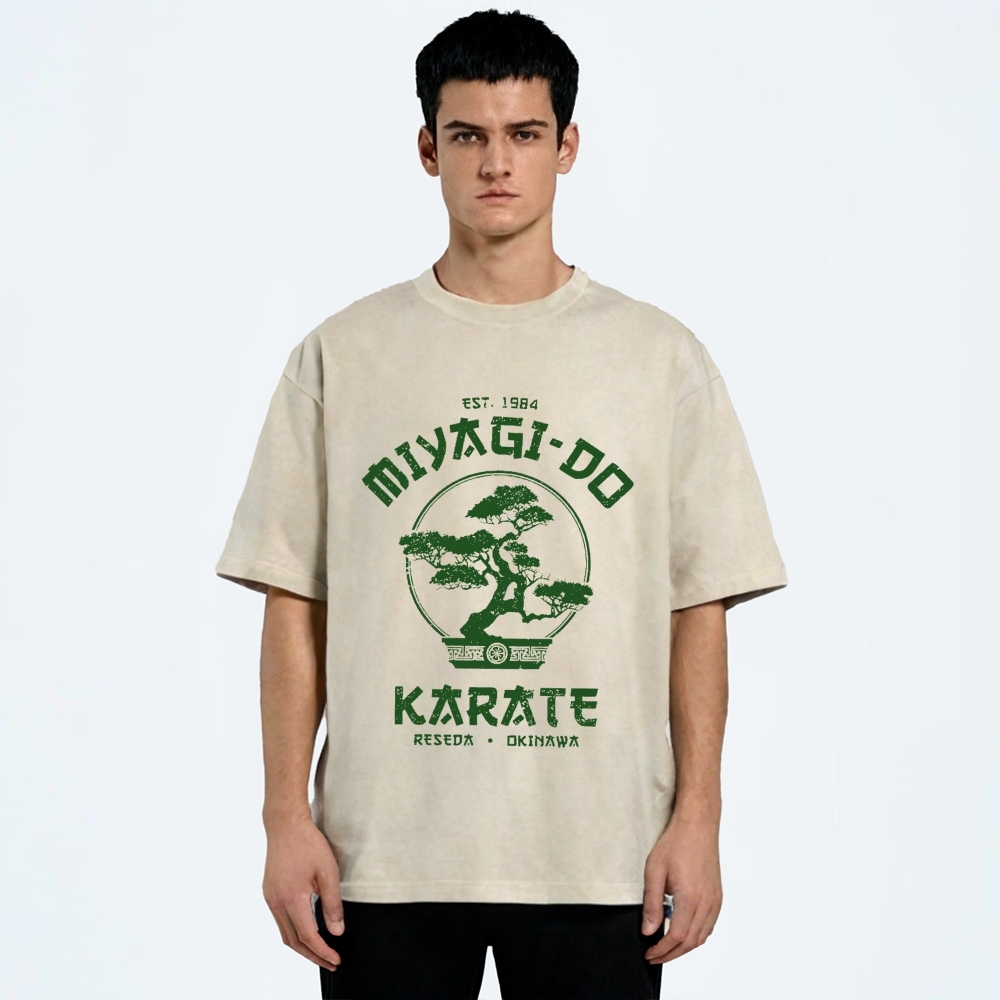 Miyagi-Do Karate Vintage Washed T-shirt