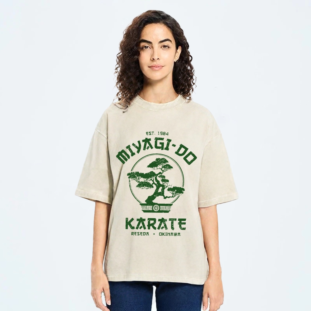 Miyagi-Do Karate Vintage Washed T-shirt