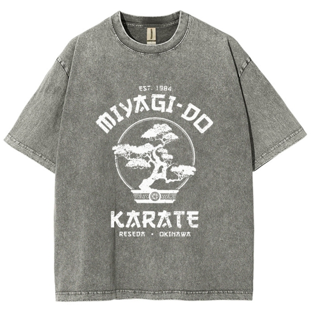 Miyagi-Do Karate Vintage Washed T-shirt