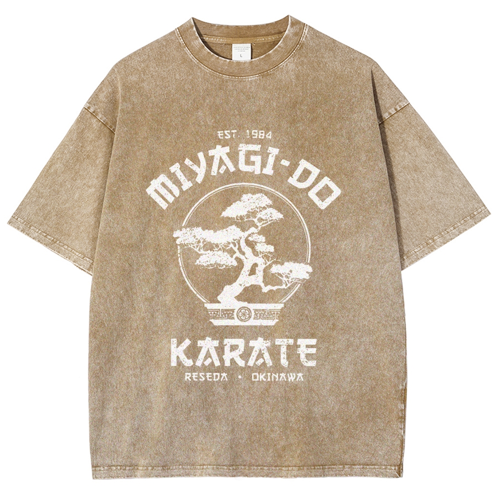 Miyagi-Do Karate Vintage Washed T-shirt