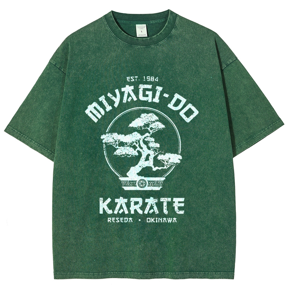 Miyagi-Do Karate Vintage Washed T-shirt