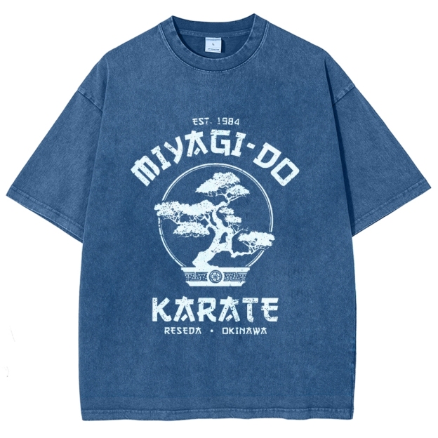 Miyagi-Do Karate Vintage Washed T-shirt