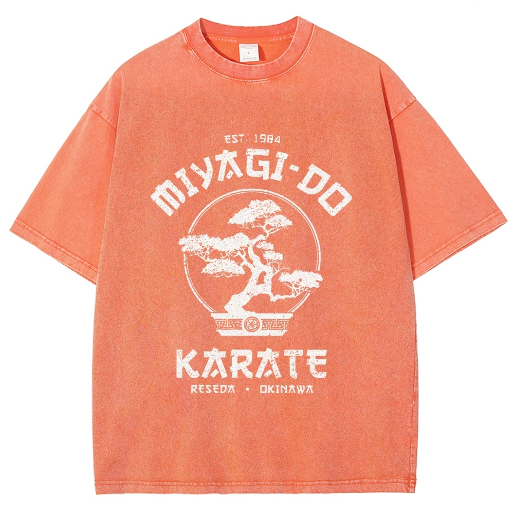 Miyagi-Do Karate Vintage Washed T-shirt