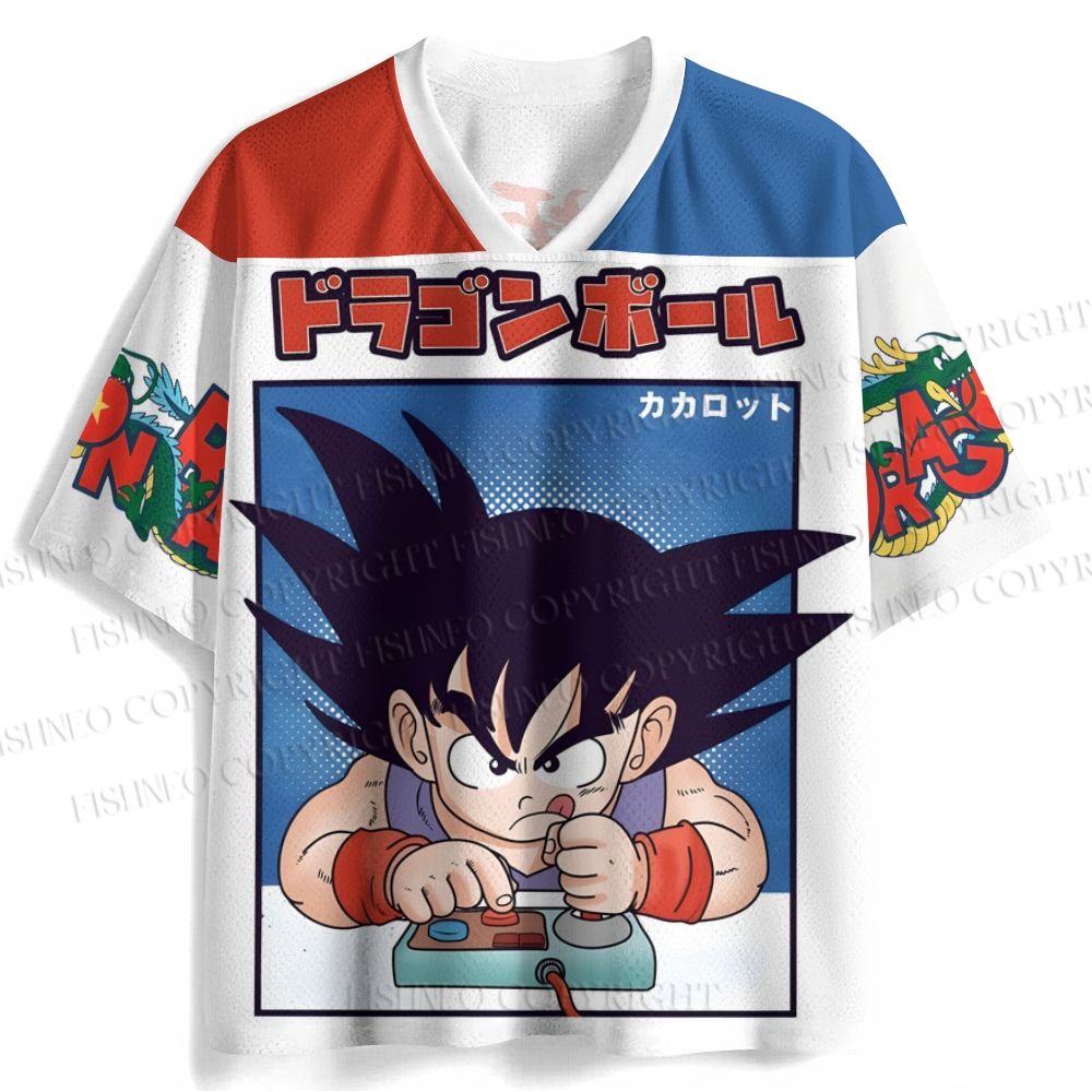 Dragon Ball Goku Printed Jersey Shirts