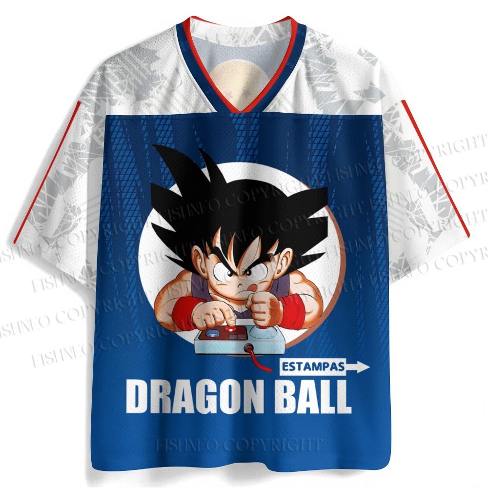 Dragon Ball Goku Printed Jersey Shirts