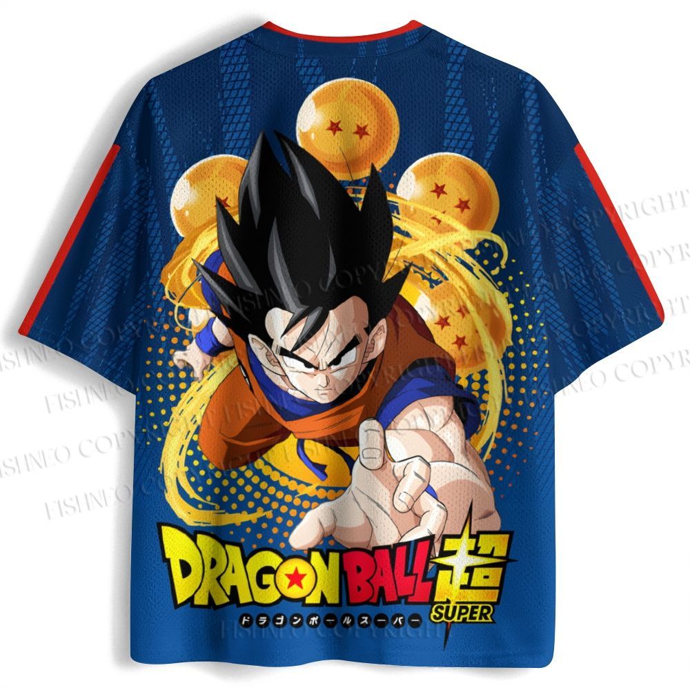 Dragon Ball Goku Printed Jersey Shirts